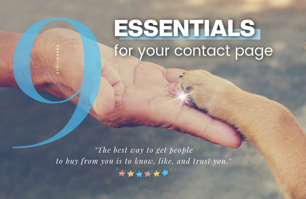 Essentials for your contact page.